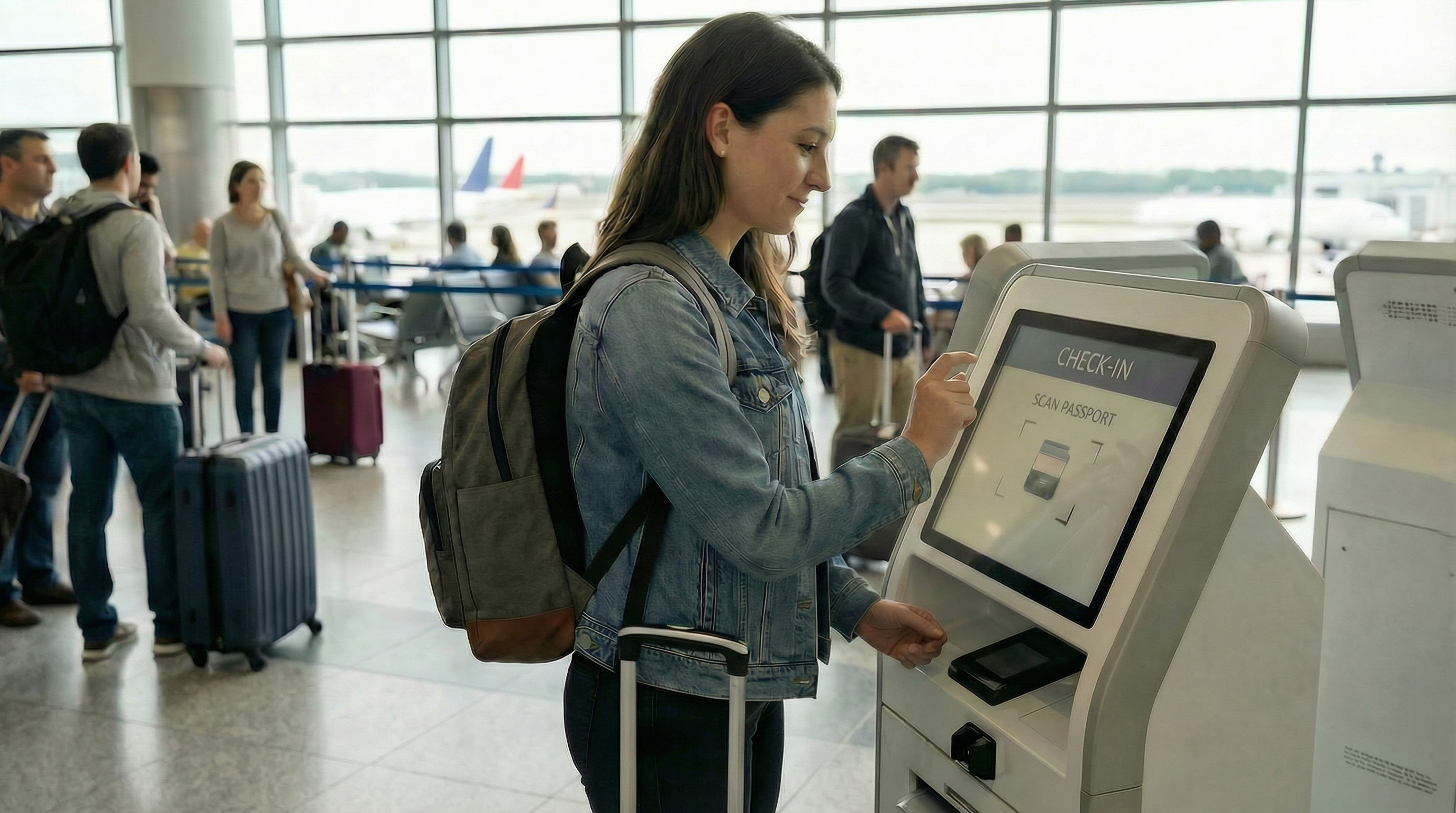 Airport Check-in Kiosk